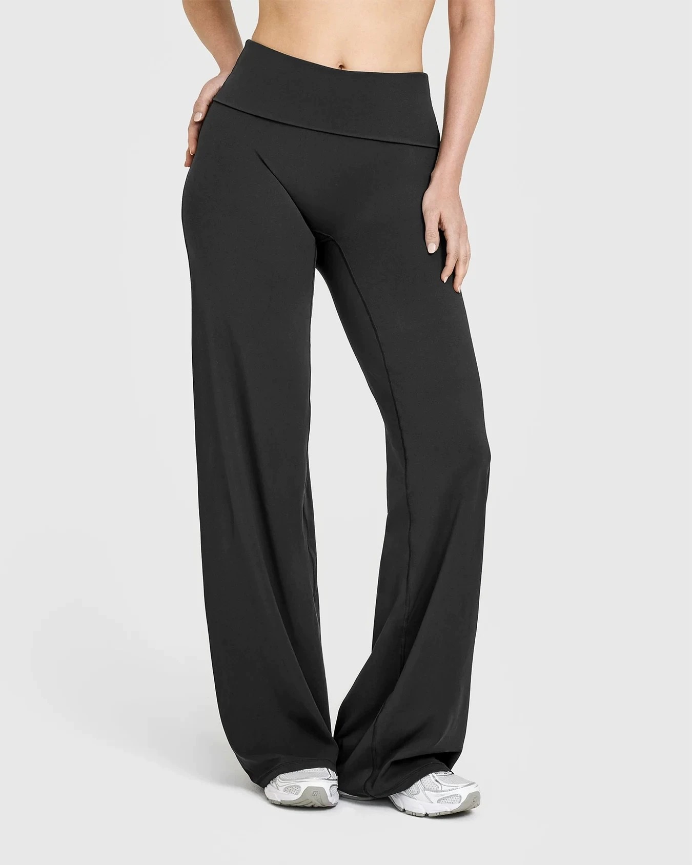 Kall Shopping Kall Shopping High Waisted Wide Leg Leggings l size: l