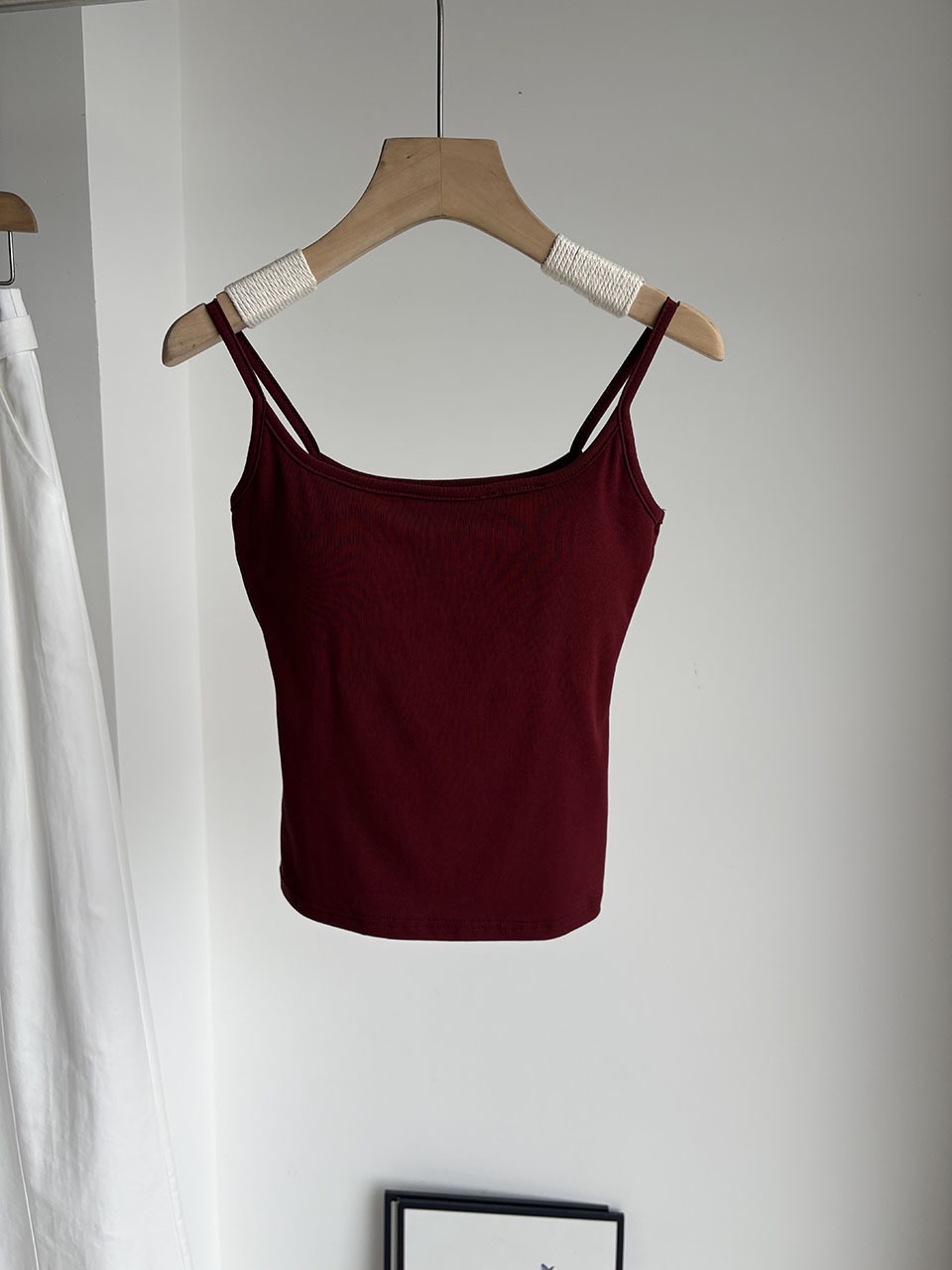 Kall Shopping Kall Shopping Essential Ribbed Square Neck Tank