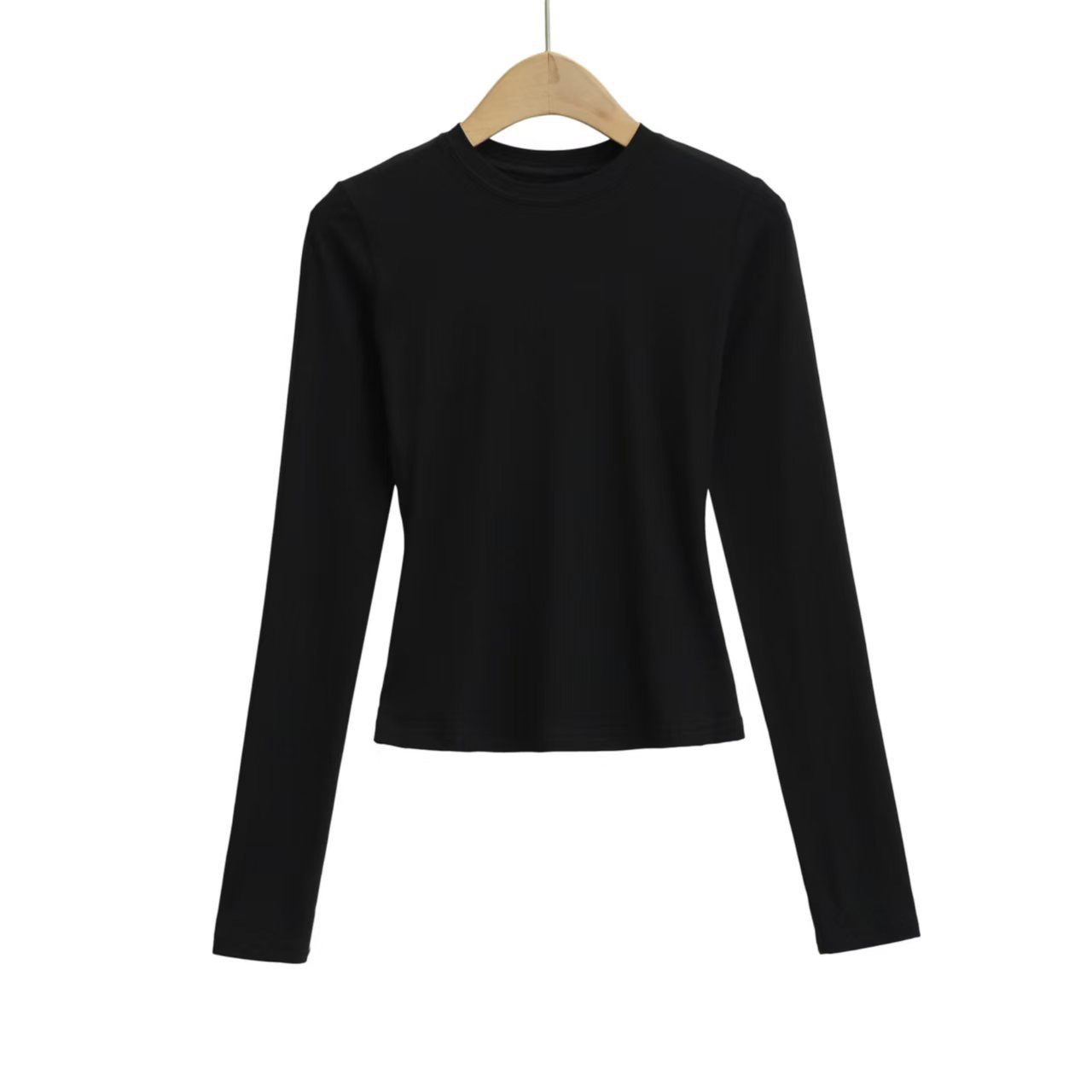 Kall Shopping Kall Shopping Essential Long Sleeve Fitted Top