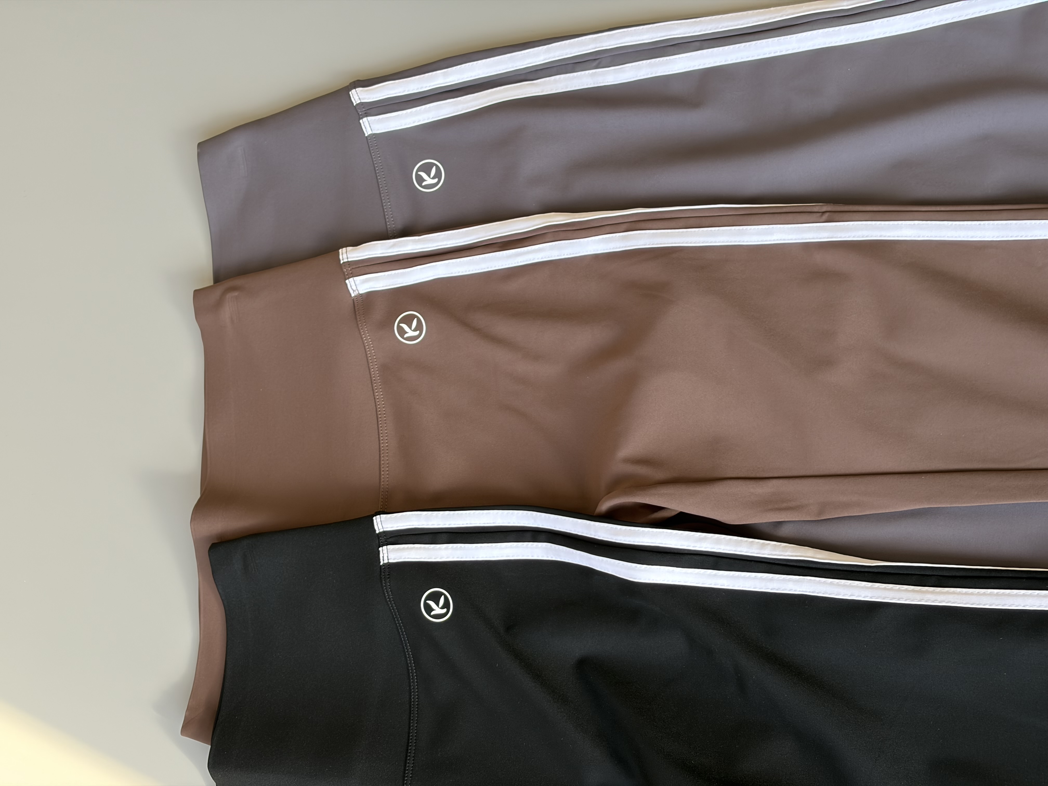 Kall Shopping Kall Shopping High Waisted Striped Flare Leggings xxl size: xxl